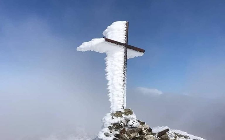 La foto. Ritorna la neve a Fonni: è lo spettacolo della natura