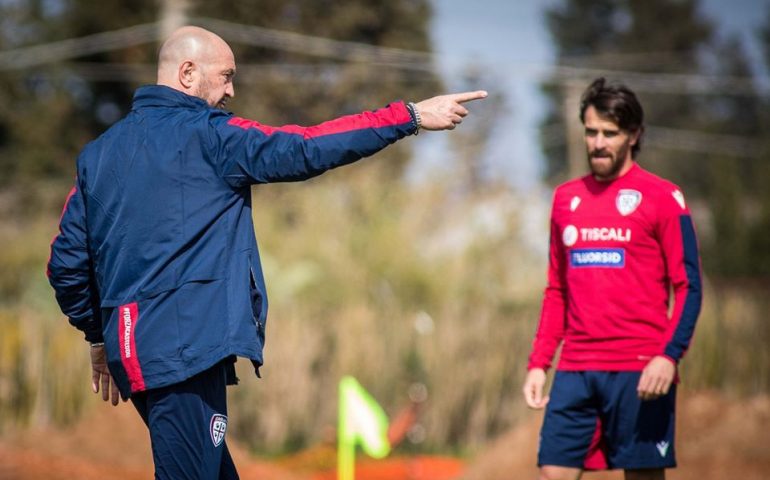 Walter Zenga in allenamento - Foto Cagliari Calcio