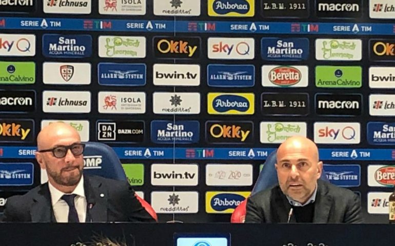 Presentato il nuovo tecnico del Cagliari Zenga | Cagliari ...