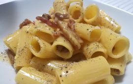 Rigatoni alla carbonara