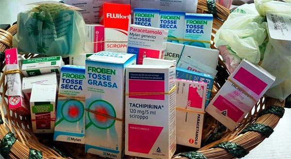 Prima scatola consegnata per il farmaco sospeso