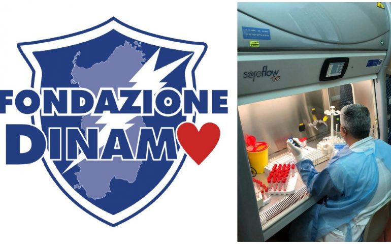 Sassari: la Fondazione Dinamo dona all’Aou una cappa di biosicurezza e 4mila tamponi