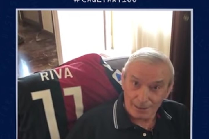 Gli auguri di Gigi Riva per i 100 anni del Cagliari (VIDEO)