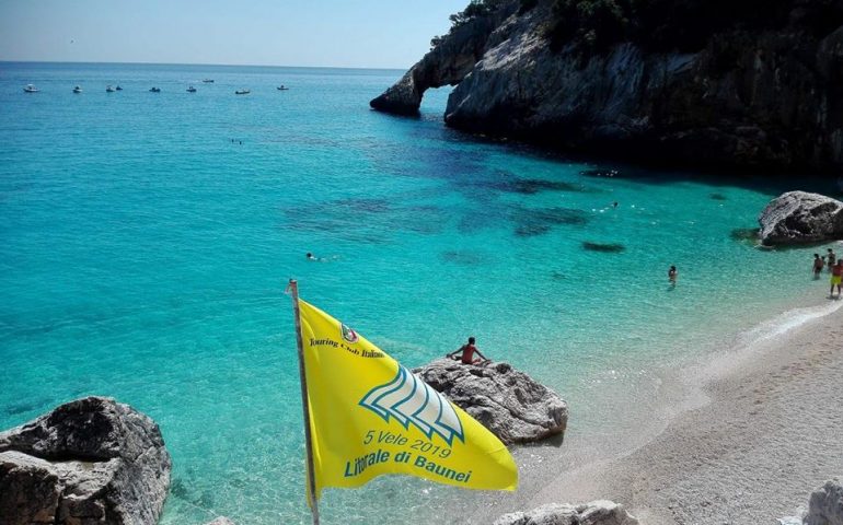 5 vele 2020. In Italia il litorale più bello è quello di Baunei, terzo posto per Chia