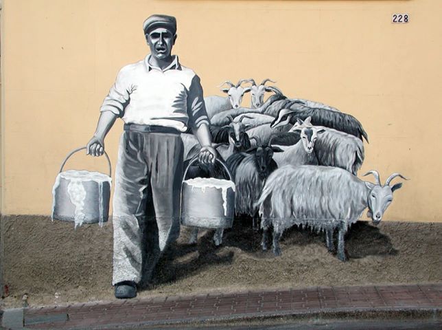 Il murale “Pastore con le capre” di Tertenia inserito nel Catalogo Regionale “Sardegna Cultura”