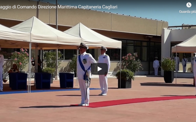 Cagliari, il nuovo Direttore Marittimo: «Felice di essere in Sardegna, terra di tesori d’acqua»