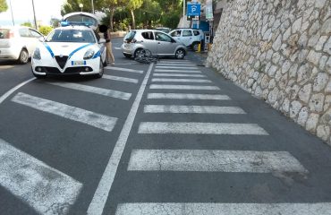 auto-bici-incidente-viale-regina-elena-cagliari