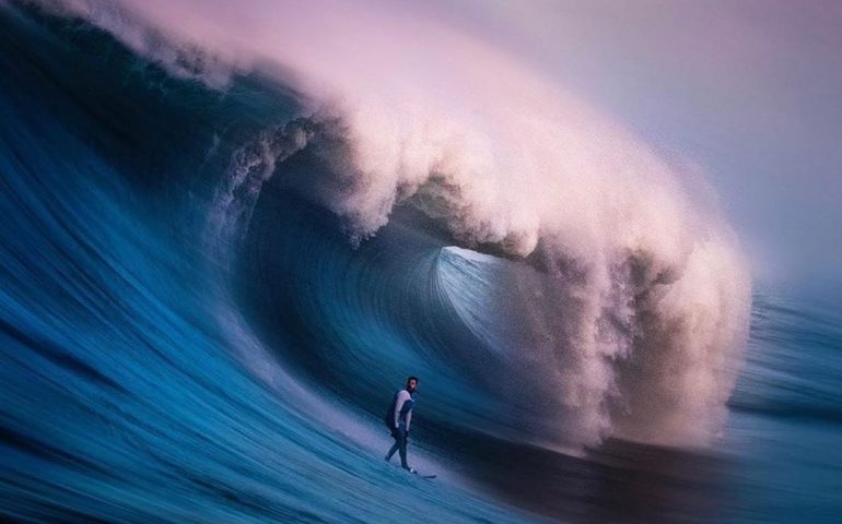 Francisco Porcella in nomination agli Oscar del Surf per il “wipeout” di Jaws