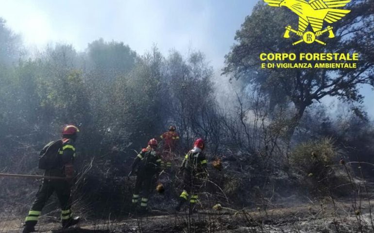 Il maestrale alimenta gli incendi: ieri ben 22 roghi in Sardegna