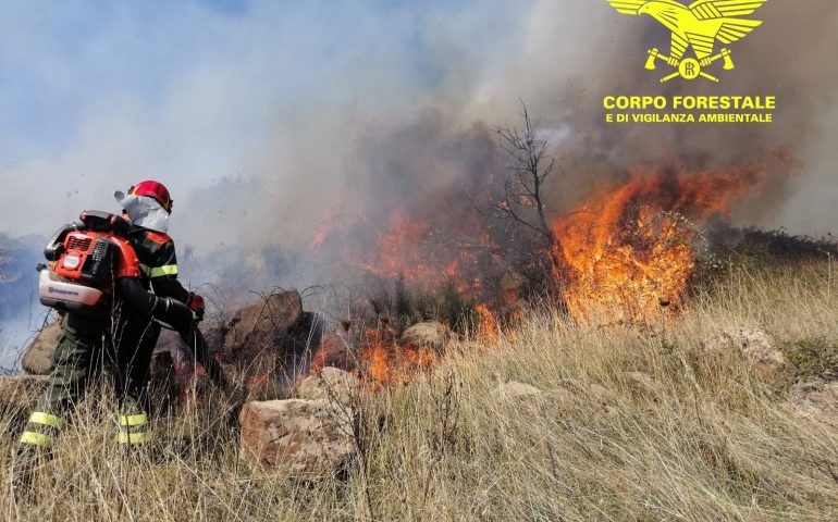 Ancora una giornata di fuoco in Sardegna: 23 gli incendi, 4 i più gravi ed estesi