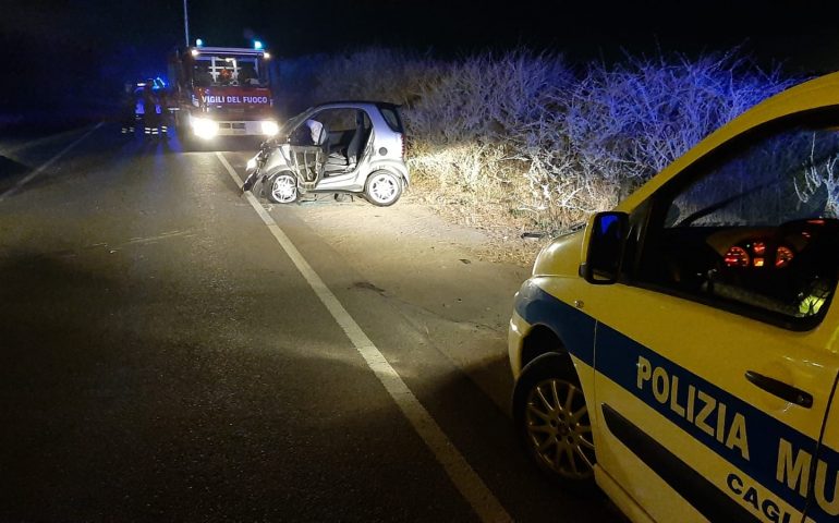 Grave incidente nella notte a Cagliari: una persona in codice rosso al Brotzu