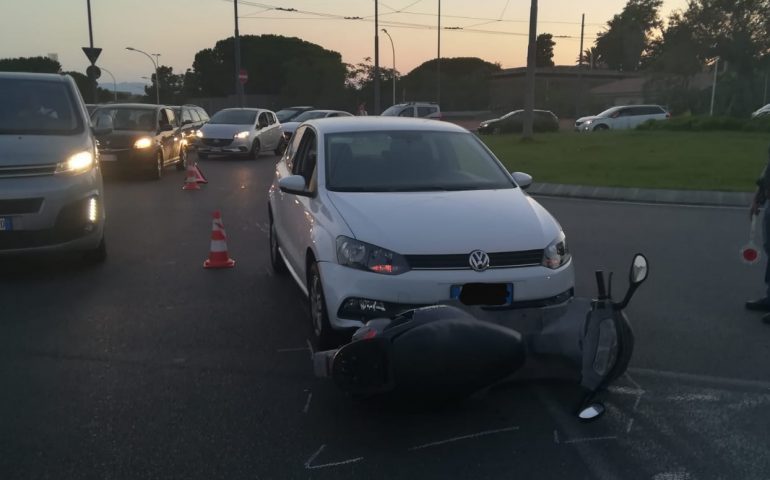 incidente-auto-moto-rotonda-cagliari