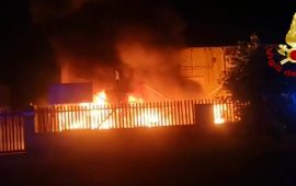 sassari-incendio