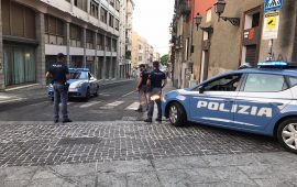 aggressione-via-sassari-corso-vittorio-emanuele-polizia-cagliari