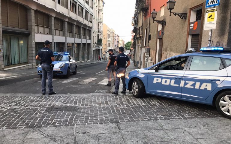 aggressione-via-sassari-corso-vittorio-emanuele-polizia-cagliari