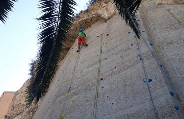 dimostrazione arrampicata giardini pubblici