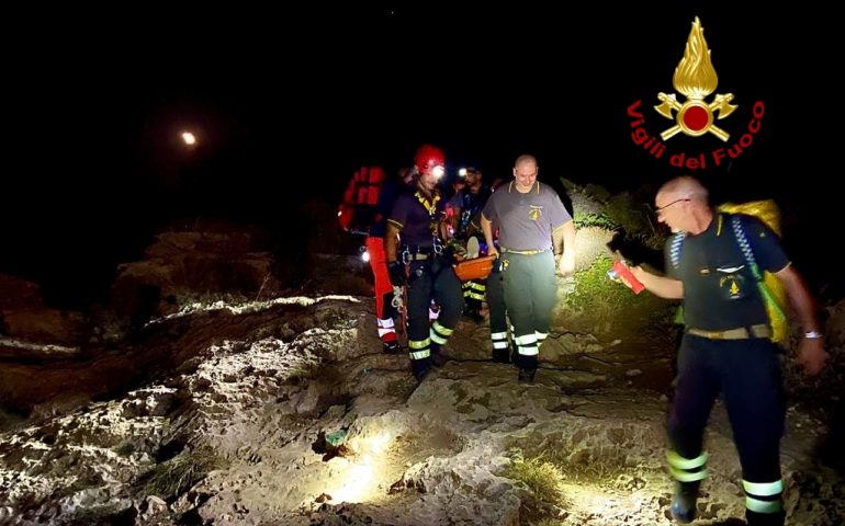 Calamosca: donna cade dal sentiero panoramico nella notte di San Lorenzo
