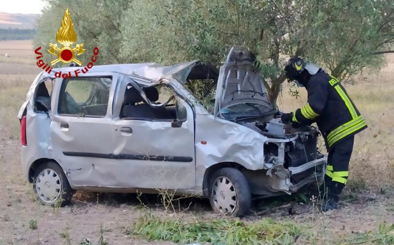 Guasila: brutto incidente, un ferito trasportato in elisoccorso in codice rosso