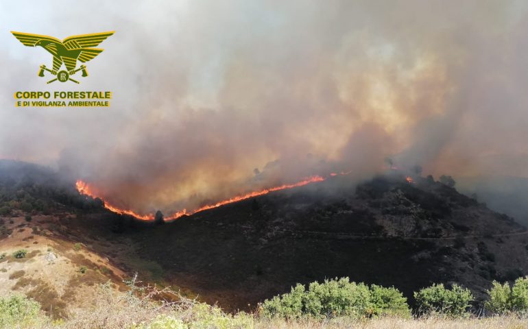 Giornata terribile sul fronte del fuoco: 31 incendi nell’Isola