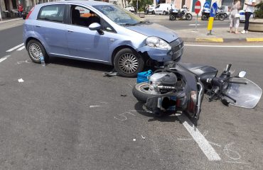 viale trieste-incidente