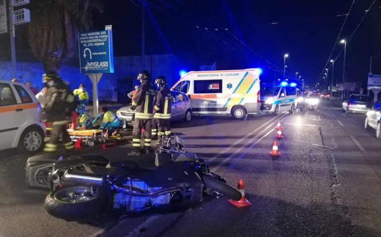 Grave incidente in viale Marconi, un uomo in codice rosso all’ospedale