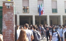 Primo giorno di scuola al Pacinotti