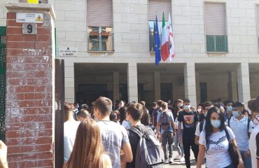 Primo giorno di scuola al Pacinotti