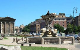 roma-piazza-bocca-della-verità-negazionisti-covid