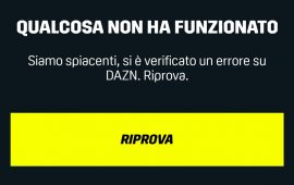 Dazn non funziona