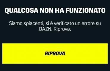 Dazn non funziona