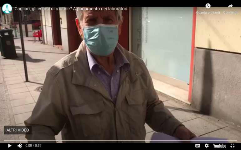 (VIDEO) Cagliari, 82enne invalido al 100%, esente, costretto a fare gli esami a pagamento