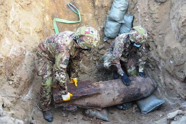 Villacidro, bomba inesplosa della 2a Guerra Mondiale: interviene l’Esercito