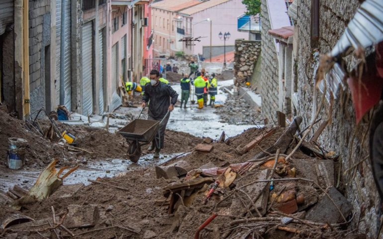 A Bitti 400 case nel fango e 68 le persone sfollate: il primo report sui danni dell’alluvione