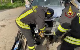 cagliari-scontro-vetture-vigili-del-fuoco