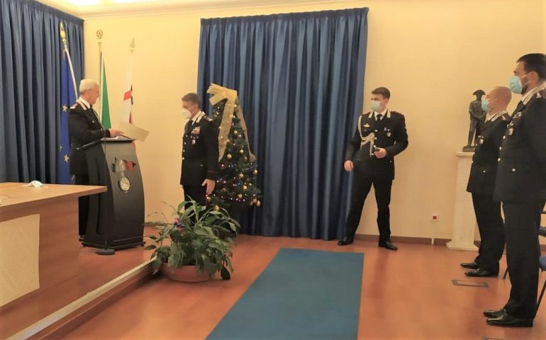 Premiati i Carabinieri della Sardegna per l’attività svolta in sei mesi di emergenza sanitaria