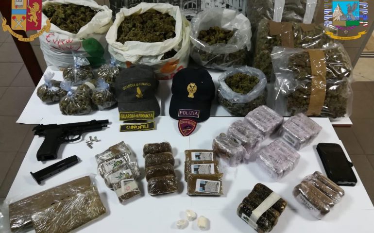 Otto chili di droga sequestrati a Pirri, arrestato un uomo
