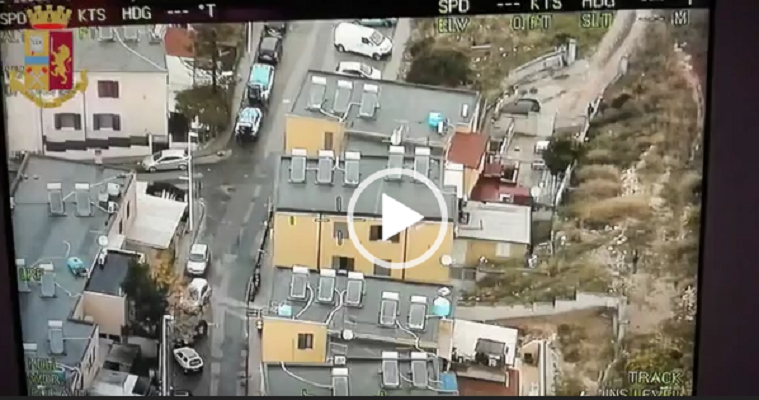 (VIDEO) Cagliari, blitz antidroga a Sant’Elia: decine di perquisizioni