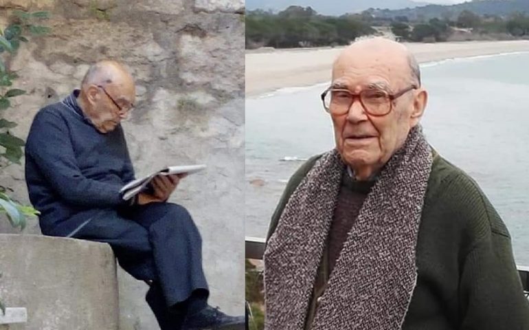 Jerzu piange uno dei suoi centenari. Se ne va lo stimato maestro Manfredi Mereu, aveva compiuto 100 anni ad aprile