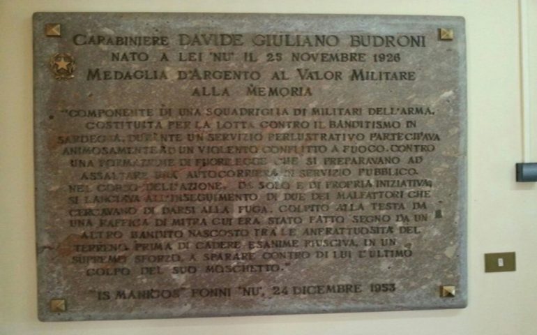 Accadde oggi: 24 dicembre 1953, nelle campagne di Fonni muore il carabiniere Davide Budroni