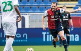 Cagliari Sassauolo 1-1