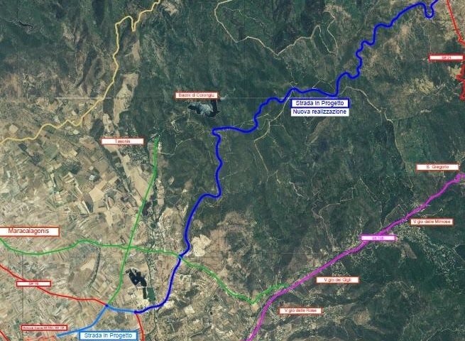 Nuova strada Burcei-Maracalagonis, stanziati 29 milioni di euro