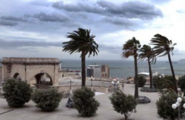 Vento di Maestrale al Bastione di Cagliari