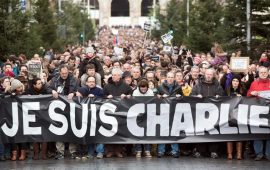 La manifestazione dopo la strage