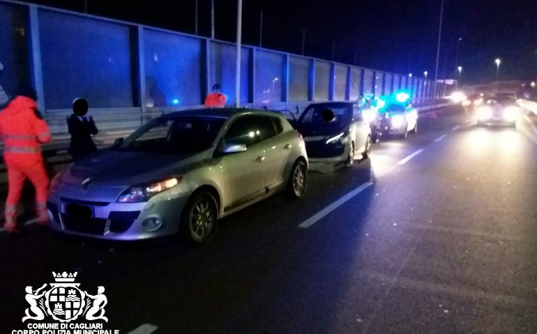 Cagliari, incidente sull’Asse Mediano, una persona in codice rosso al Brotzu