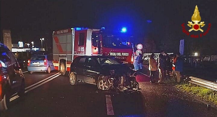 Scontro frontale tra due auto all’uscita tra Selargius e Quartucciu