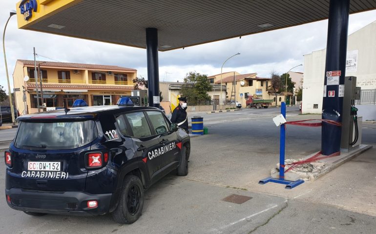 Sradicano e rubano la colonnina del Self Service di un distributore: clamoroso furto a Settimo San Pietro