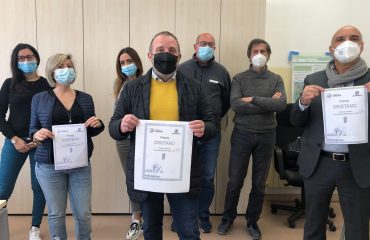 il sindaco lutzu, l'assessore licheri e lo staff dell'ufficio ambiente del comune di oristano 2