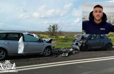 incidente sulla 195 gianmarco de agostini