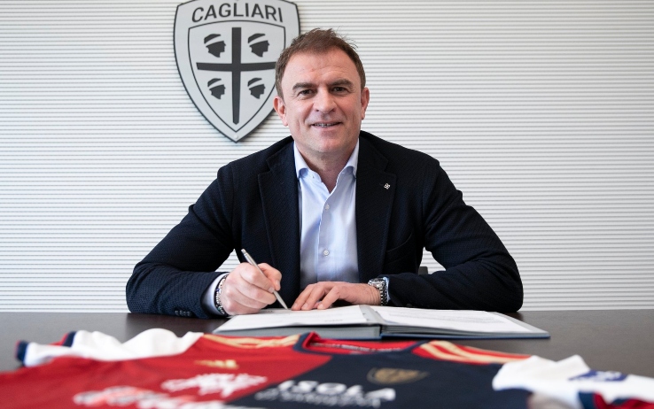 Semplici è il nuovo allenatore del Cagliari: c’è la firma fino a giugno 2022