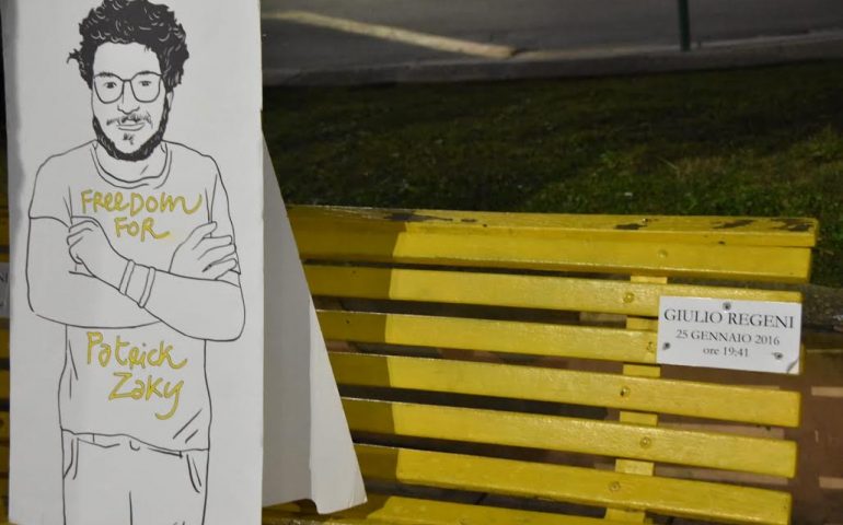 Zaki, un anno fa l’incarcerazione: domani il Bastione di Saint Remy si colora di giallo per lui